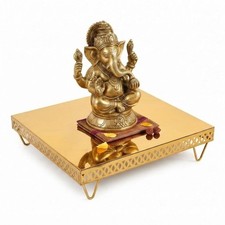 Metal Chowki - Set Of 2  picture
