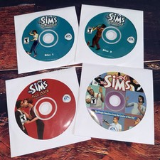 Vintage The Sims Unleashed Sims Hot Date PC Computer CD-ROM Games Bundle Lot picture