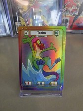 Upper Deck Neopets Battledome TCG Techo Rainbow Holographic Trading Card DON-136 picture