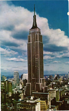 c1970 Empire State Building New York City Unposted Vintage Postcard picture