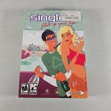 Singles Flirt Up Your Life PC CD‑ROM Game Rated M Adult Simulation Windows picture