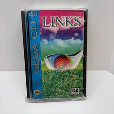 Links The Challenge of Golf Sega CD Game Retro Sports Virgin Interactive picture