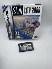 Sim City 2000 (Nintendo Game Boy Advance GBA, 2003) Tested - In Box - No Manual picture