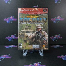 SOCOM 3 US Navy Seals PS2 PlayStation 2 GH Complete - Excellent - 1YR Warranty picture