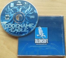 Codename Eagle (Take-Two Interactive, PC, 2000) Game Disc & Back Art Only picture
