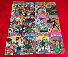 MARVEL SUPERHEROES SECRET WARS 1984 SET 1 - 12 COMPLETE BLACK COSTUME #8 26-256 picture