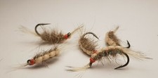 3 x killer shrimp fly , grubber hooks size 10 hooks. barbless picture