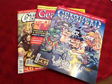 Lot of 3 New Gearhead Magazines 12 14 16 Hot Rods Kustom Kulture Automotive Punk picture
