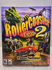 ROLLER COASTER TYCOON 2 II TIME TWISTER PC Game Expansion -US Version NEW picture