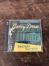 Nancy Drew: Secrets Can Kill PC CD-ROM Mystery/Detective Game E Manual Included picture