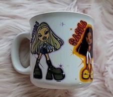 Vintage Y2K Bratz Coffee Mug Large Jumbo Yasmin Sasha Jade Cloe MGA 20oz Ceramic picture