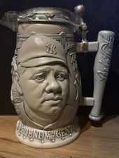 Vintage 1999 Babe Ruth New York Yankees Sultan Of Swat Beer Stein Mug w/ Box Inc picture