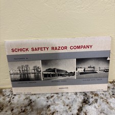 New Old Stock Schick Safety Razor Company Free Blade Sample Mailer Envelope  picture