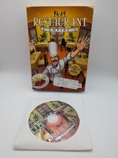 Restaurant Empire ~ PC 2003 CIB Retail Box  Small Box No Manual picture