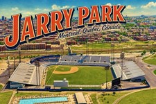 JARRY PARK Montreal, Quebec, Canada MODERN Postcard Baseball Stadium Expos C780 picture