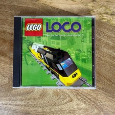 LEGO Loco PC CD-ROM Video Game 1998 Vintage LEGO Media Train Simulation picture