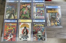 MARVEL, DC, HORROR CGC CBCS Slab Comic Lot of 7 Beetlejuice 1st Mask Nomad Joker picture
