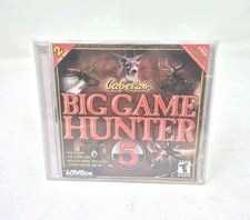 Cabela's Big Game Hunter 5 - PC - Jewel Case - New Sealed - See Desc. picture