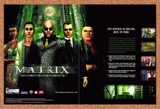 2005 Matrix Online PC Original Advertisement / Retro Promo v5 picture
