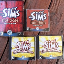 The Sims Double Deluxe PC CD-ROM EA & Hot Date Expansion Pack picture
