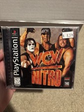 WCW Nitro Sony PlayStation 1 1998 Complete Tested Working picture
