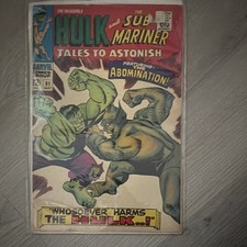 Marvel the Hulk and Sub-Mariner Tales to Astonish #91 1967 2nd Appearance picture