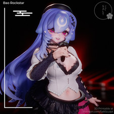 1:6 Bao the Whale VTuber Fan Art UNPAINTED High Quality Garage Kit picture