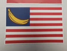 BANANA 🍌 REPUBLIC FLAG 4X6  picture