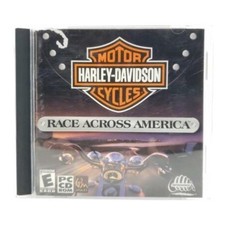 Harley Davidson Race Across America PC CD ROM Video Game Tested and Working picture