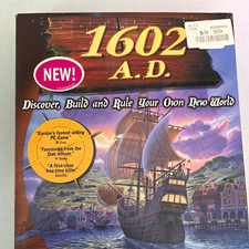 1602 A.D. PC Big Box Game PC Computer Game 1602 A.D. Big Box Edition picture