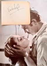 VIVIEN LEIGH /GONE WITH THE WIND / A STREET CAR NAMED DESIRE / GENUINE AUTOGRAPH picture