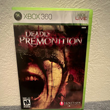 Ignition Deadly Premonition Xbox 360 NTSC-U/C M Rated Survival Horror Manual picture