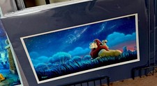 2025 Disney Festival Of The Arts Rob Kaz Lion King Father & Son 18x14” Print picture