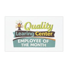 Quality Learing Center Employee of the Month Car Magnet | Somali Day Care picture