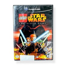 NEW LEGO Star Wars: The Video Game (Gamecube) SEALED BLACK LABEL Y-FOLD picture