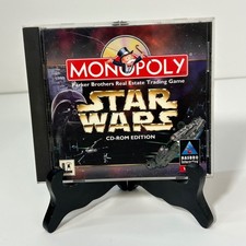 Monopoly Star Wars CD-ROM PC Game 1997 Windows 95 LucasArts Hasbro Vintage 90s picture