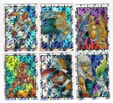 1992 COMIC IMAGES YOUNGBLOOD 6-CARD PRISM INSERT SET picture