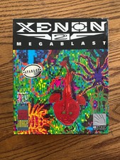 Xenon 2 Megablast Atari ST Big Box Game Complete w/ Manual & Disks 1989 PAL picture