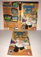 Family Guy The Video Game PSP Original Replacement Artwork & Manual picture