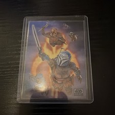 Topps Star Wars Galaxy 2022 For Mandalore Bo-Katan Kryze #28 Base Set picture