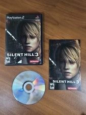 Silent Hill 3 PS2 *NO GAME* 2003 Case, Manual, & Soundtrack picture