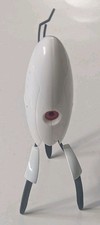 Portal 2 Talking Sentry Turret Aperature Laboratories, LED Flashlight, Pre-Owned picture
