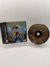 Lucky Luke (Sony PlayStation 1, 1998) PS1 CIB Complete w/ Manual picture