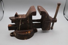 Vintage Erie Tool Works Superior No. 43 Swivel Bench Vise With Hardy Attachment picture