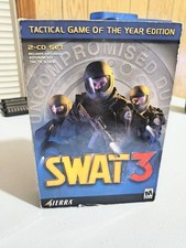 SWAT 3: Tactical Game of the Year - PC -   CIB - With manual - Disk Mint picture