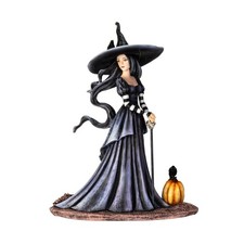 PT Amy Brown Witches Raven Spell Witch Figurine picture