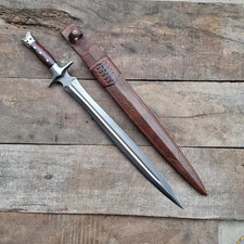 Hand-Forged 26” Celtic Style Sword | Medieval Inspired Collectible with Sheath picture