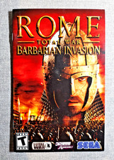 Rome Total War Barbarian Invasion Instruction Manual Only - PlayStation 2 picture