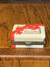 Vintage 1990s Candies  PHB Trinket Box w/ OG Trinket by Midwest of Cannon Falls picture