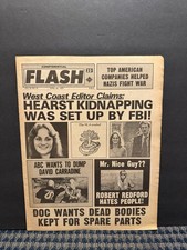 1974 April 30 Confidential Flash Newspaper, Patty Hearst, Robert Redford (VRN10B picture